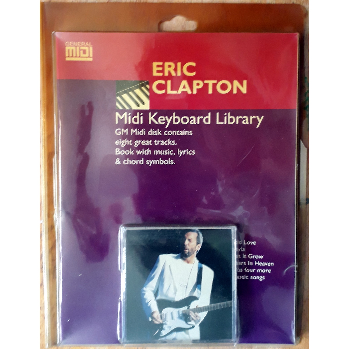 Hal Leonard Eric Clapton MIDI Keyboard Library on Floppy Disk